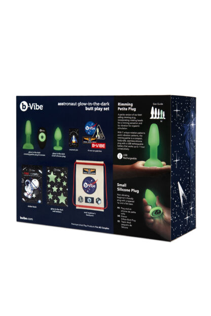 b-Vibe ASStronaut Glow-In-The-Dark Anal Play Set – Bild 6